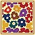 Lenço Estampado Floral - Imagem 1