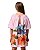 Vestido Mangas Jardim Rosa Kids - Imagem 2