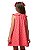 Vestido Curto Bordado Mini Margaridas Vermelha Teen - Imagem 2