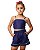 Conjunto Navy Top E Shorts Kids - Imagem 1