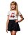 Shorts Saia Em Sarja Kids - Imagem 1