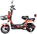 Scooter Elétrica T1 1000W Vermelha – New E-Bike - Imagem 1