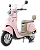 Scooter Elétrica Cappuccino 1000W Rosa/Bege – New E-Bike - Imagem 2