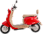 Scooter Elétrica Cappuccino 1000W Vermelha – New E-Bike - Imagem 1