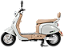 Scooter Elétrica Cappuccino 1000W Cinza – New E-Bike - Imagem 1