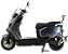 Scooter Elétrica MZ 1000W Cinza – New E-Bike - Imagem 1