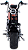 Scooter Elétrica Harley 1000W Preta – New E-Bike - Imagem 2