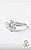 Anel Moissanite Lapidação Brilhante 8.0 mm - Imagem 2