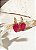 Brinco Ear Bling Gota Fusion Turmalina Rosa - Imagem 2