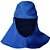 TOUCA ÁRABE SOLDADOR BRIM AZUL C/ ELAST. E VELCRO BRASCAMP CA 49731 - Imagem 1