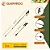 BASTAO DE CAMINHADA AJUSTÁVEL ALUMINIO 65-135CM KIT LEGENDÁRIOS - Imagem 2