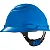CAPACETE H-700 3M C/ CARNEIRA E JUGULAR AZUL ROYAL CA 29638 - Imagem 1