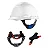 CAPACETE H-700 3M C/ CARNEIRA E JUGULAR BRANCO CA 29638 - Imagem 2