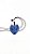 Colar Difusor de Aroma Pessoal - 6 Chakra - Frontal - Imagem 1