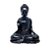 Buda Sentado Preto 29 cm - Imagem 1