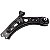 Bandeja Dianteira Esquerdo Jeep Renegade Compass 4x2 2015 a 2020 Nakata - Imagem 1