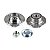 Cubo de Roda Traseiro com Rolamento Citroen C4 Peugeot 307 Fremax - Imagem 1