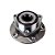 Cubo de Roda Dianteiro Com Rolamento Audi A3 VW Golf Tiguan Fremax - Imagem 2