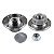 Cubo Roda Traseiro com Rolamento Saveiro G5 G6 2009 a 2016 com ABS Fremax - Imagem 1