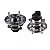 Cubo Roda Traseiro com Rolamento Hyundai HB20 2012 a 2019 com ABS Fremax - Imagem 1