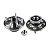 Cubo de Roda Traseiro com Rolamento Honda Civic 1996 a 2000 Fremax - Imagem 1