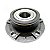 Cubo de Roda Traseiro com Rolamento VW Polo Nivus T-Cross HBR CR432 - Imagem 1