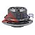 Cubo de Roda Traseiro com Rolamento Fiat Strada Fiorino Elba HBR CR36 - Imagem 1
