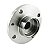 Cubo de Roda Dianteiro Renault Clio Kangoo Symbol sem ABS HBR CR58 - Imagem 1