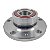 Cubo de Roda Traseiro com Rolamento VW Fox Polo Crossfox sem ABS Ima - Imagem 1
