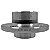Cubo de Roda Traseiro com Rolamento VW Fox Polo Crossfox sem ABS Ima - Imagem 3