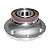 Cubo Roda Traseiro com Rolamento Fiat Palio Mobi Argo Uno Pulse Hipper Freios - Imagem 1