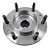 Cubo de Roda Dianteiro com Rolamento S10 Traillblazer 4X4 2016 a 2020 Ima - Imagem 2