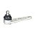 Pivô Suspensão Gol Parati Saveiro Direção Mecânica Pino 17mm ZM 47012201 - Imagem 1