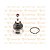 Pivô Suspensão Superior Lexus LX Toyota Fj Cruiser Prado Viemar 503369 - Imagem 1