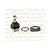 Pivô Suspensão Ford Transit 2009 a 2014 Viemar 503336 - Imagem 1