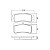 Pastilha de Freio Traseira Outlander Pajero Full ASX Montero Cobreq N1470 - Imagem 1