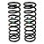 Par Mola Suspensão Dianteira Renault Megane 2006 a 2011 Cindumel CIN744M - Imagem 1