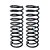Par Mola Suspensão Dianteira Fiat Palio 1.6 e 1.8 2001 a 2010 com ar Cindumel CIN567 - Imagem 1