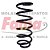 Par Mola Suspensão Traseira Fiat Palio Weekend 1997 a 2020 GNV Fama AL337G - Imagem 1