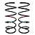 Par Mola Suspensão Dianteira Ford Courier 1999 a 2013 Fama AL097M - Imagem 1