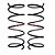 Par Mola Suspensão Dianteira Peugeot 206 207 1.0 e 1.4 sem Ar Fama AL611 - Imagem 1