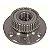 Cubo Roda Traseiro com Rolamento Saveiro G5 G6 2009 a 2016 com ABS HBR - Imagem 1