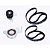 Kit Correia Dentada Hyundai HR H100 Kia Bongo 2.5 8V TD Dayco KTB400 - Imagem 1