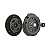 Kit Embreagem VW Gol Fox Polo Voyage Spacefox 1.6 I-Motion Valeo 228245 - Imagem 1