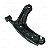 Bandeja Dianteira Esquerda Completa Renault Kwid 2018 a 2023 ZM 57016014 - Imagem 1