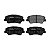 Pastilha de Freio Dianteira Hyundai I30 HB20 Elantra Kia Cerato Frasle PD1438 - Imagem 1