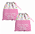 Kit Saco de Roupa Suja e Roupa Limpa com nome tema Unicórnio 30x40 - Imagem 1