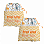 Kit Saco de Roupa Suja e Roupa Limpa com nome tema Safari 30x40 - Imagem 1
