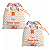 Kit Saco de Roupa Suja e Roupa Limpa com nome tema Ovelhinha 30x40 - Imagem 1