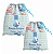 Kit Saco de Roupa Suja e Roupa Limpa com nome tema Fundo do Mar 30x40 - Imagem 1